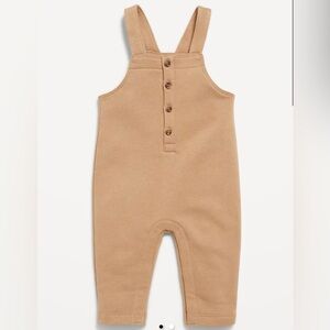 Old Navy baby tan overalls